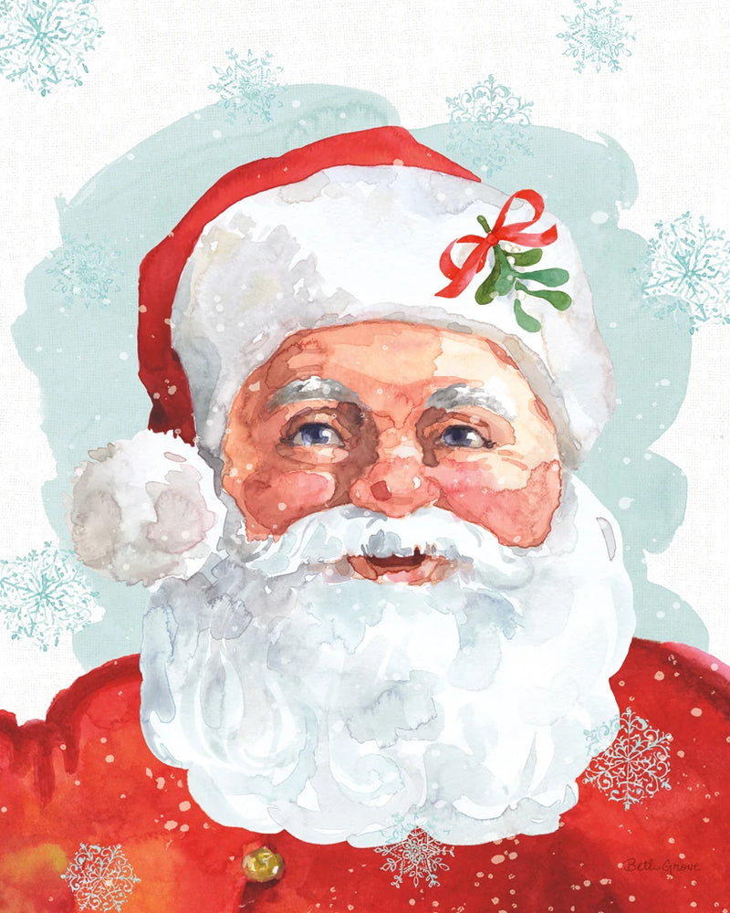 Noth Pole Santa by Beth Grove