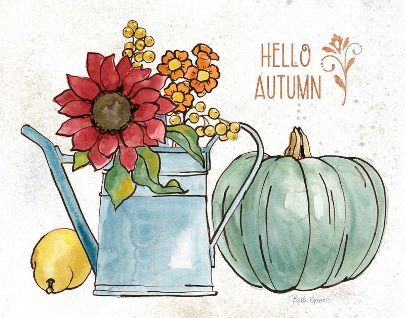 October Garden IV by Beth Grove