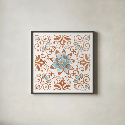 October Garden XI by Beth Grove. Shown in a sleek black glass frame for a contemporary gallery look. Available as an archival giclee rolled canvas, fine art paper, or poster print. SKU 37071a.