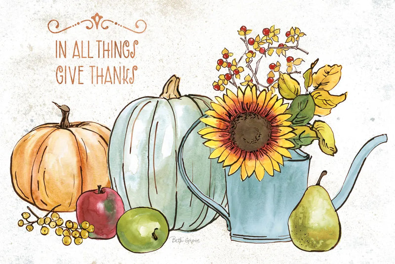 October Garden XIII by Beth Grove. SKU 37073i. Archival Giclee Fine art print for wall decor.