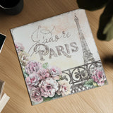 Paris Roses III by Beth Grove. Shown as a detailed flat fine art print, highlighting archival giclee quality. Available as an archival giclee rolled canvas, fine art paper, or poster print. SKU 22323a.