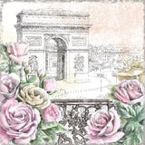 Paris Roses V by Beth Grove. SKU 22913a. Archival Giclee Fine art print for wall decor.