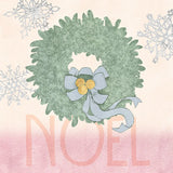 Pastel Christmas IV by Beth Grove. SKU 31049a. Archival Giclee Fine art print for wall decor.