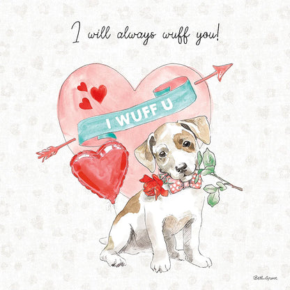 Paws of Love II by Beth Grove. SKU 53510a. Archival Giclee Fine art print for wall decor.