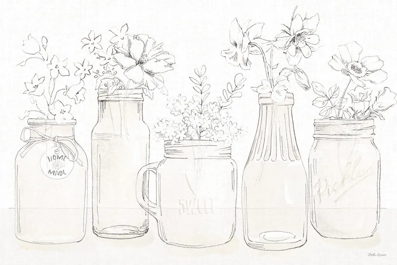 Peaceful Petals I Neutral by Beth Grove. SKU 69996i. Archival Giclee Fine art print for wall decor.