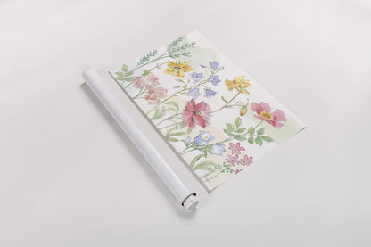 Peaceful Petals VI by Beth Grove. shown as a rolled paper print. Available as archival giclee rolled canvas, fine art paper, or poster print. SKU 69991i.