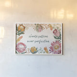 Petal Passion I by Beth Grove. shown as a paper print in a white frame. Available as a archival giclee rolled canvas, fine art paper, or poster print. SKU 70840i.