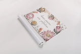 Petal Passion I Soft Boho by Beth Grove. shown as a rolled paper print. Available as archival giclee rolled canvas, fine art paper, or poster print. SKU 71433i.