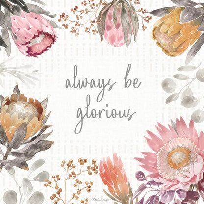 Petal Passion II Soft Boho by Beth Grove. SKU 71434a. Archival Giclee Fine art print for wall decor.