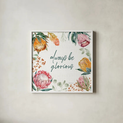 Petal Passion III by Beth Grove. Shown in a crisp white glass frame for a clean and minimalist style. Available as an archival giclee rolled canvas, fine art paper, or poster print. SKU 70842a.