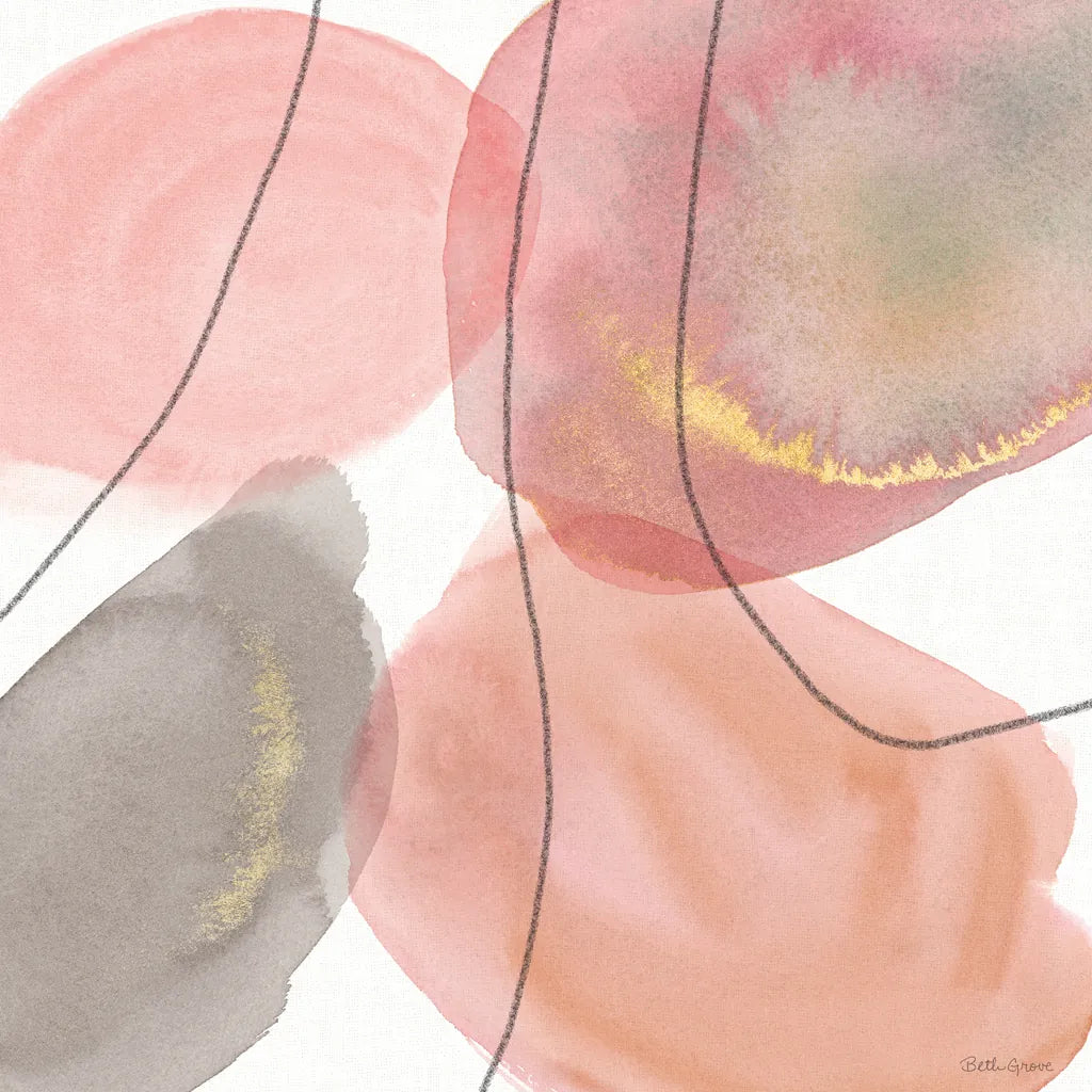 Petal Passion XII Soft Boho by Beth Grove. SKU 71442a. Archival Giclee Fine art print for wall decor.