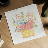 Petals and Promise I by Beth Grove. Shown as a detailed flat fine art print, highlighting archival giclee quality. Available as an archival giclee rolled canvas, fine art paper, or poster print. SKU 102046a.