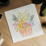 Petals and Promise II by Beth Grove. Shown as a detailed flat fine art print, highlighting archival giclee quality. Available as an archival giclee rolled canvas, fine art paper, or poster print. SKU 102047a.
