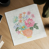 Petals and Promise III by Beth Grove. Shown as a detailed flat fine art print, highlighting archival giclee quality. Available as an archival giclee rolled canvas, fine art paper, or poster print. SKU 102048a.