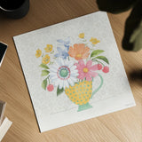 Petals and Promise IV by Beth Grove. Shown as a detailed flat fine art print, highlighting archival giclee quality. Available as an archival giclee rolled canvas, fine art paper, or poster print. SKU 102049a.