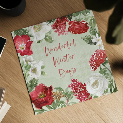 Rustic Season II by Beth Grove. Shown as a detailed flat fine art print, highlighting archival giclee quality. Available as an archival giclee rolled canvas, fine art paper, or poster print. SKU 57370a.