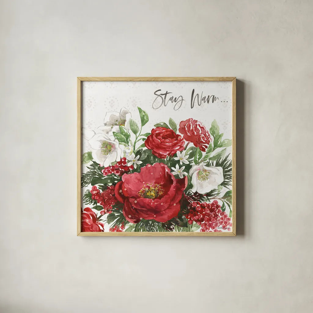 Rustic Season VI by Beth Grove. Shown in a natural wood glass frame for a timeless modern aesthetic. Available as an archival giclee rolled canvas, fine art paper, or poster print. SKU 57374a.