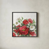 Rustic Season VI No Words by Beth Grove. Shown in a sleek black glass frame for a contemporary gallery look. Available as an archival giclee rolled canvas, fine art paper, or poster print. SKU 68208a.