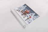 Santas List I by Beth Grove. shown as a rolled paper print. Available as archival giclee rolled canvas, fine art paper, or poster print. SKU 71702i.