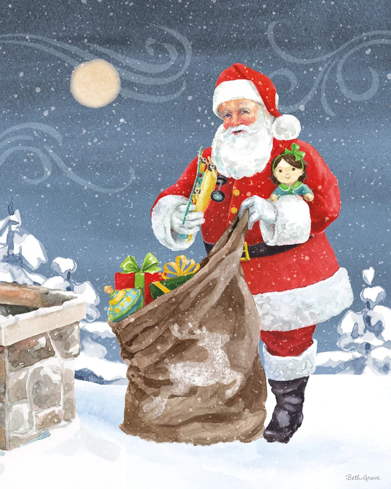 Santas List V by Beth Grove