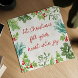 Santas List VI by Beth Grove. Shown as a detailed flat fine art print, highlighting archival giclee quality. Available as an archival giclee rolled canvas, fine art paper, or poster print. SKU 71707a.