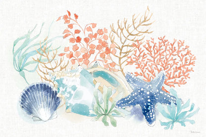 Seaside I by Beth Grove. SKU 78684i. Archival Giclee Fine art print for wall decor.