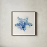 Seaside VI by Beth Grove. Shown in a sleek black glass frame for a contemporary gallery look. Available as an archival giclee rolled canvas, fine art paper, or poster print. SKU 78689a.