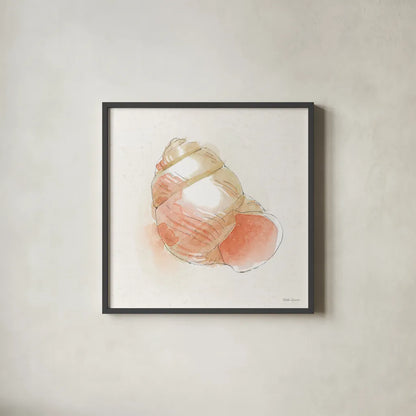 Seaside VII by Beth Grove. Shown in a sleek black glass frame for a contemporary gallery look. Available as an archival giclee rolled canvas, fine art paper, or poster print. SKU 78690a.