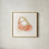 Seaside VII by Beth Grove. Shown in a natural wood glass frame for a timeless modern aesthetic. Available as an archival giclee rolled canvas, fine art paper, or poster print. SKU 78690a.