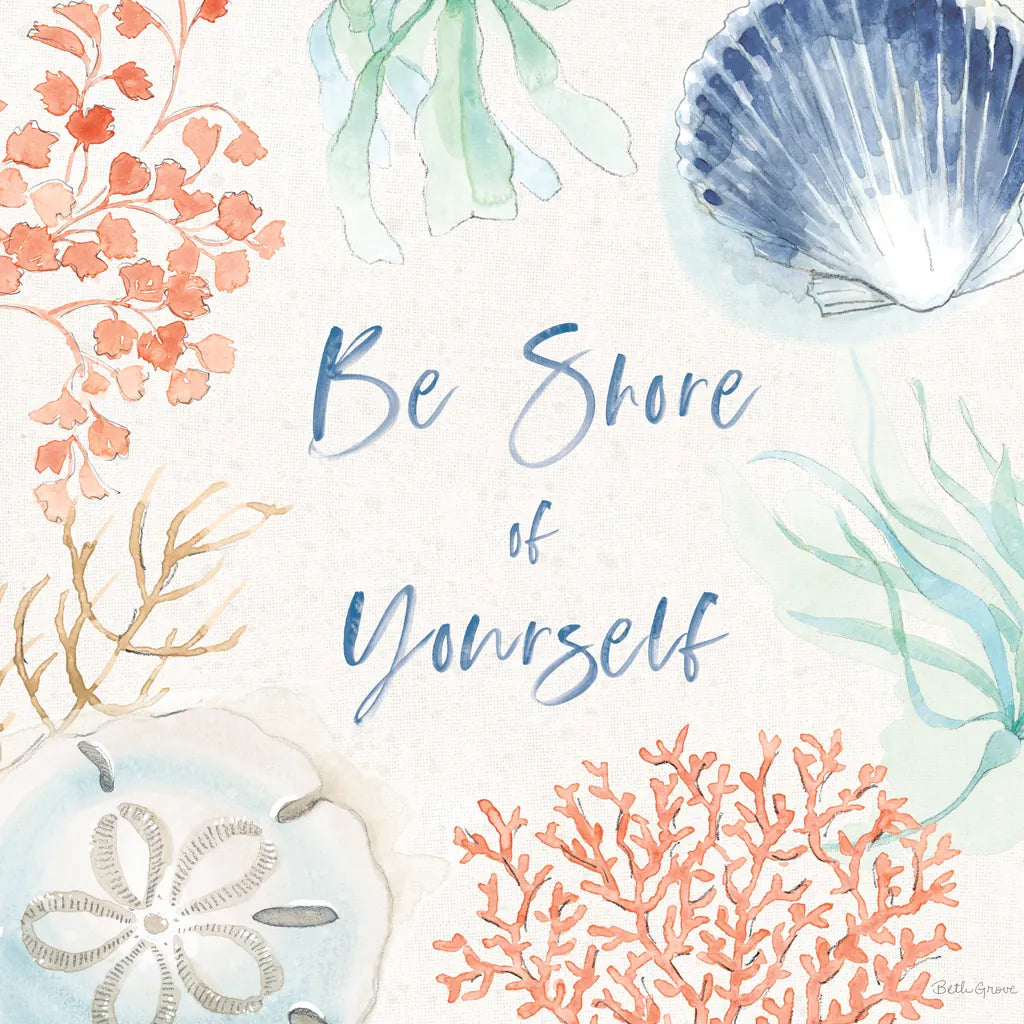 Seaside XIII by Beth Grove. SKU 78696a. Archival Giclee Fine art print for wall decor.