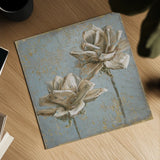 Seed Pod II no Words and Stamp Gold by Beth Grove. Shown as a detailed flat fine art print, highlighting archival giclee quality. Available as an archival giclee rolled canvas, fine art paper, or poster print. SKU 23006a.
