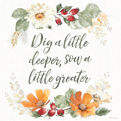 Simple Harvest XII by Beth Grove. SKU 93541a. Archival Giclee Fine art print for wall decor.