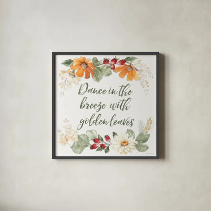 Simple Harvest XIII by Beth Grove. Shown in a sleek black glass frame for a contemporary gallery look. Available as an archival giclee rolled canvas, fine art paper, or poster print. SKU 93542a.