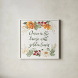 Simple Harvest XIII by Beth Grove. Shown in a crisp white glass frame for a clean and minimalist style. Available as an archival giclee rolled canvas, fine art paper, or poster print. SKU 93542a.