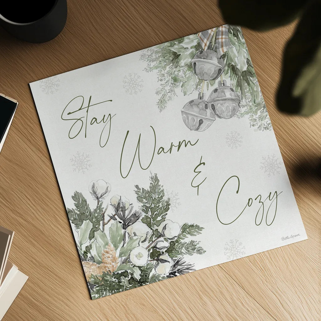 Simple Season VIII by Beth Grove. Shown as a detailed flat fine art print, highlighting archival giclee quality. Available as an archival giclee rolled canvas, fine art paper, or poster print. SKU 77051a.