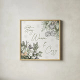 Simple Season VIII by Beth Grove. Shown in a natural wood glass frame for a timeless modern aesthetic. Available as an archival giclee rolled canvas, fine art paper, or poster print. SKU 77051a.