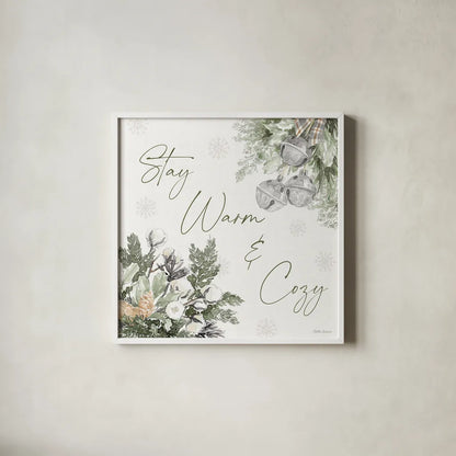 Simple Season VIII by Beth Grove. Shown in a crisp white glass frame for a clean and minimalist style. Available as an archival giclee rolled canvas, fine art paper, or poster print. SKU 77051a.