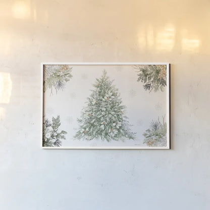 Simple Season XIII by Beth Grove. shown as a paper print in a white frame. Available as a archival giclee rolled canvas, fine art paper, or poster print. SKU 79565i.