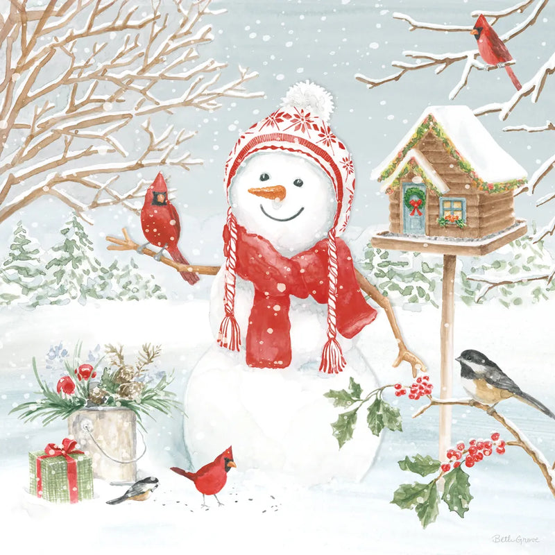 Snow Day V by Beth Grove. SKU 84049a. Archival Giclee Fine art print for wall decor.