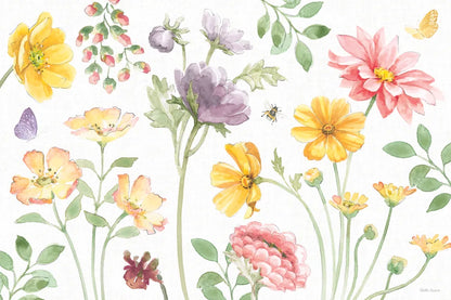 Soft Meadow I by Beth Grove. SKU 90196i. Archival Giclee Fine art print for wall decor.