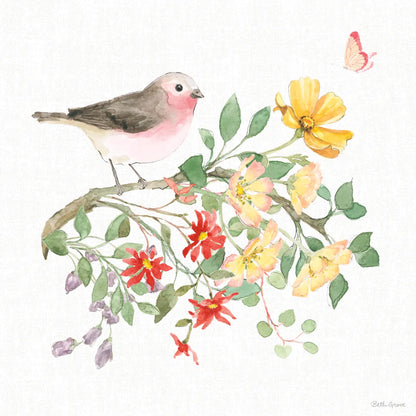 Soft Meadow IV by Beth Grove. SKU 90199a. Archival Giclee Fine art print for wall decor.