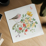 Soft Meadow IV by Beth Grove. Shown as a detailed flat fine art print, highlighting archival giclee quality. Available as an archival giclee rolled canvas, fine art paper, or poster print. SKU 90199a.