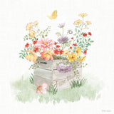 Soft Meadow IX by Beth Grove. SKU 90204a. Archival Giclee Fine art print for wall decor.