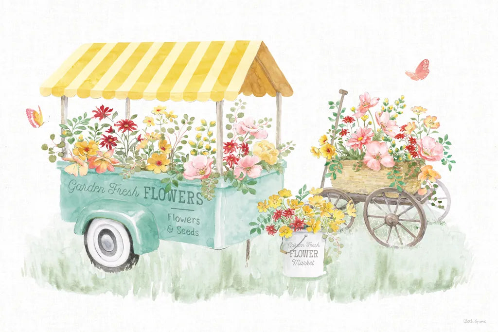 Soft Meadow VI by Beth Grove. SKU 90201i. Archival Giclee Fine art print for wall decor.