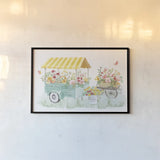 Soft Meadow VI by Beth Grove. shown as a paper print in a black flame. Available as a archival giclee rolled canvas, fine art paper, or poster print. SKU 90201i.