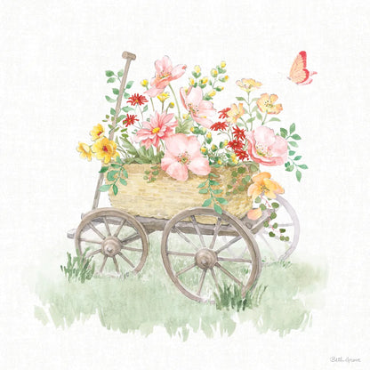 Soft Meadow X by Beth Grove. SKU 90205a. Archival Giclee Fine art print for wall decor.