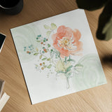 Soft Petals II by Beth Grove. Shown as a detailed flat fine art print, highlighting archival giclee quality. Available as an archival giclee rolled canvas, fine art paper, or poster print. SKU 87552a.