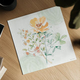 Soft Petals IV by Beth Grove. Shown as a detailed flat fine art print, highlighting archival giclee quality. Available as an archival giclee rolled canvas, fine art paper, or poster print. SKU 87554a.