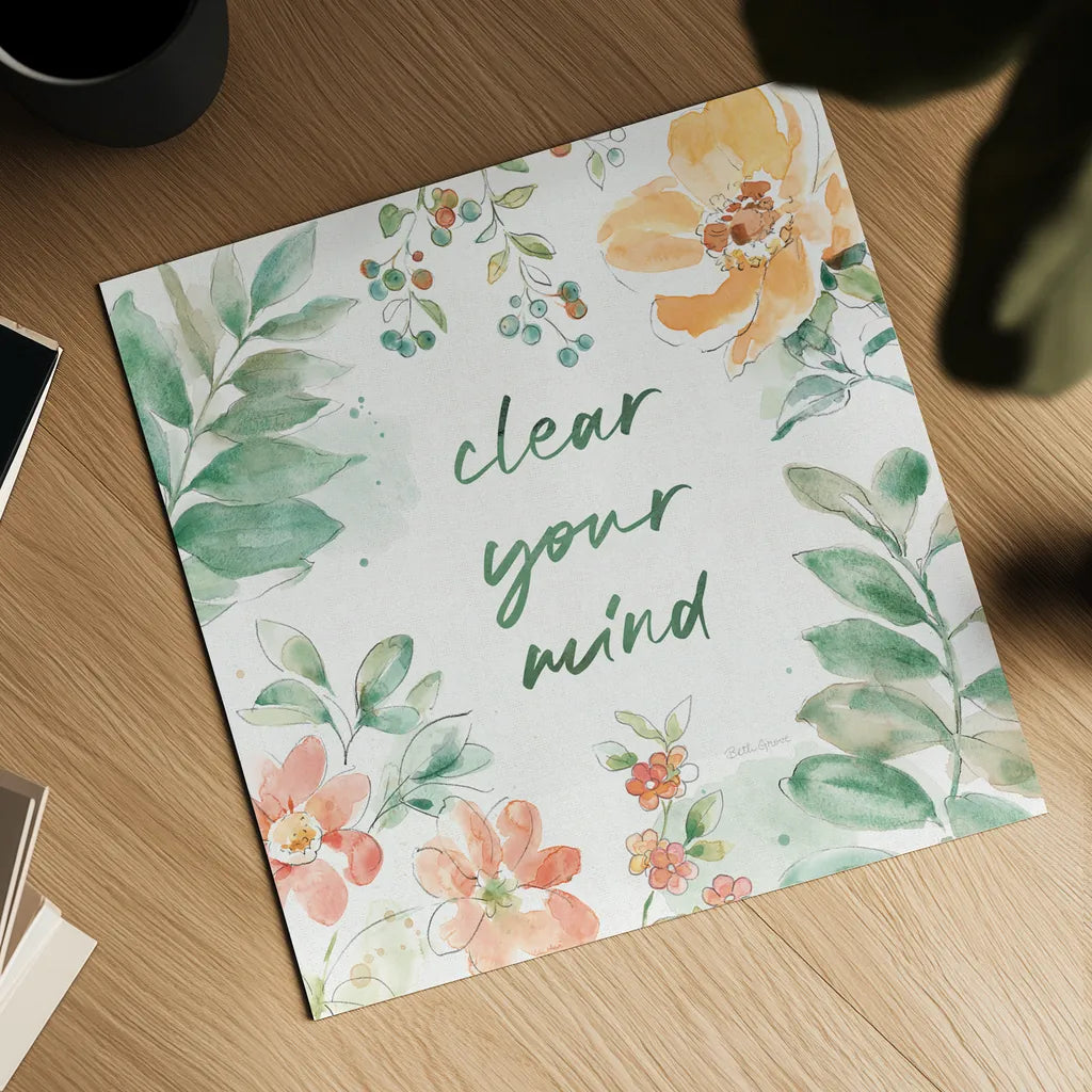 Soft Petals X by Beth Grove. Shown as a detailed flat fine art print, highlighting archival giclee quality. Available as an archival giclee rolled canvas, fine art paper, or poster print. SKU 87560a.