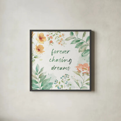 Soft Petals XI by Beth Grove. Shown in a sleek black glass frame for a contemporary gallery look. Available as an archival giclee rolled canvas, fine art paper, or poster print. SKU 87561a.